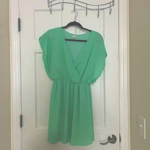 Green dress
